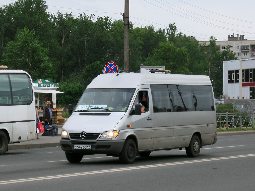 Санкт-Петербург, Mercedes-Benz Sprinter W903 313CDI № У 542 ОО 47