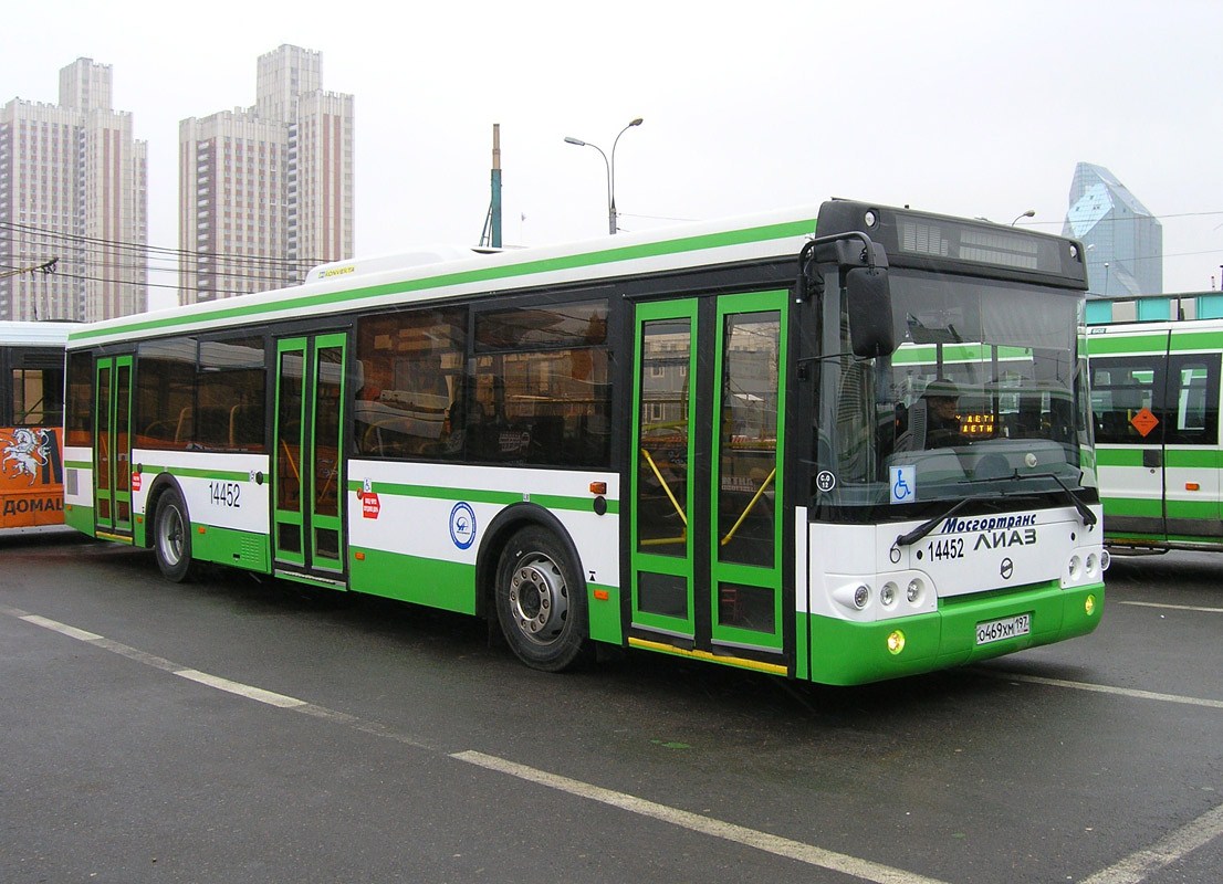 Moskau, LiAZ-5292.22 (2-2-2) Nr. 14452