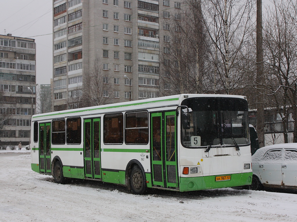 Leningrad Gebiet, LiAZ-5256.36 Nr. 967