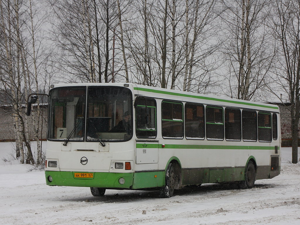 Ленинградская область, ЛиАЗ-5256.45 № 991