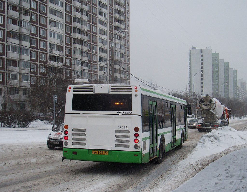 Москва, ЛиАЗ-5292.21 № 17295