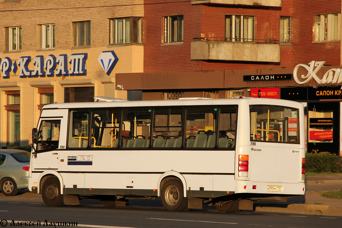 Санкт-Петербург, ПАЗ-320412-05 № 7761