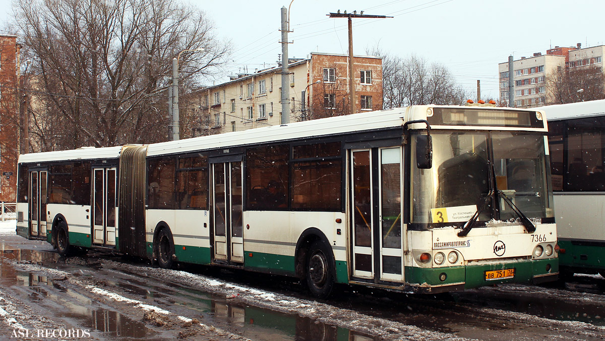 Санкт-Петербург, ЛиАЗ-6213.20 № 7366