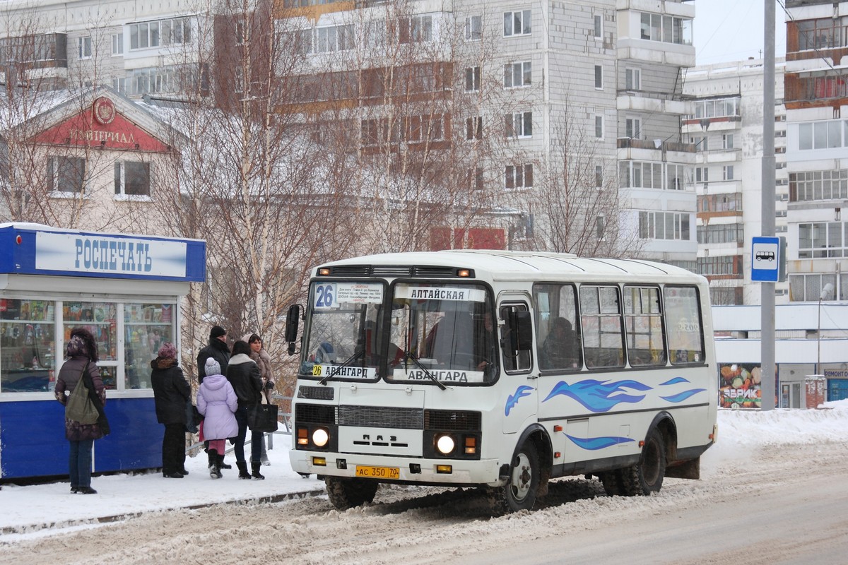 Томская область, ПАЗ-32054 № АС 350 70