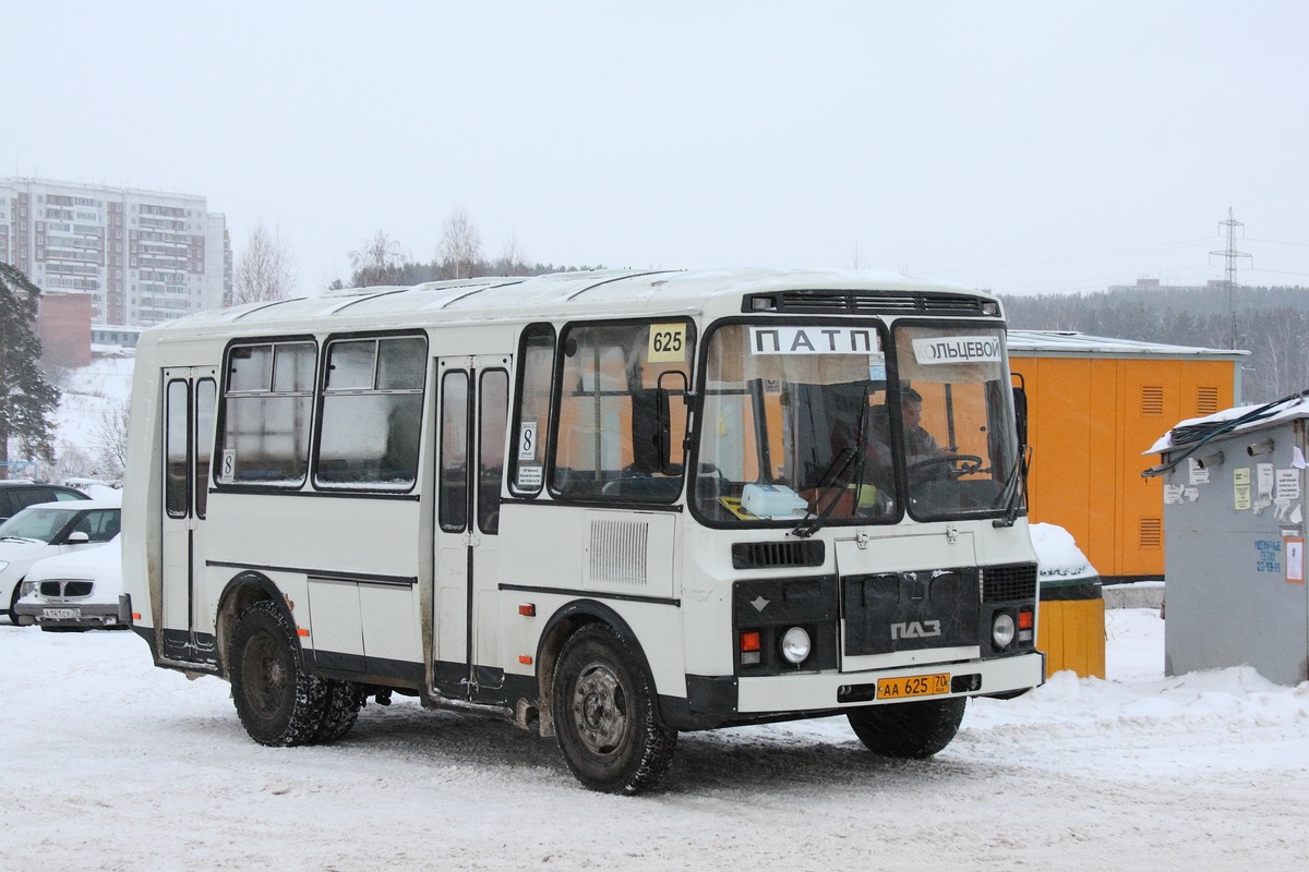 Томская область, ПАЗ-32054 № АА 625 70