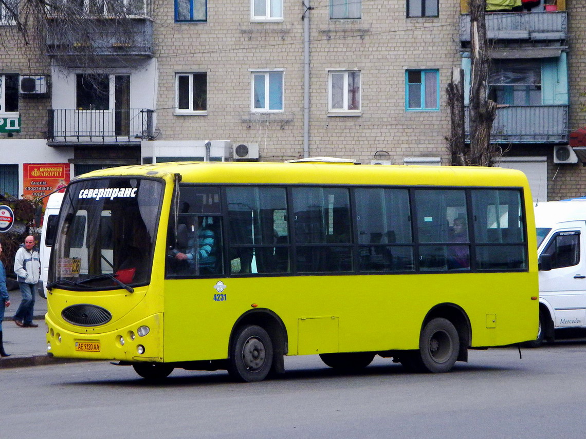 Днепропетровская область, YouYi ZGT6710D № 4231