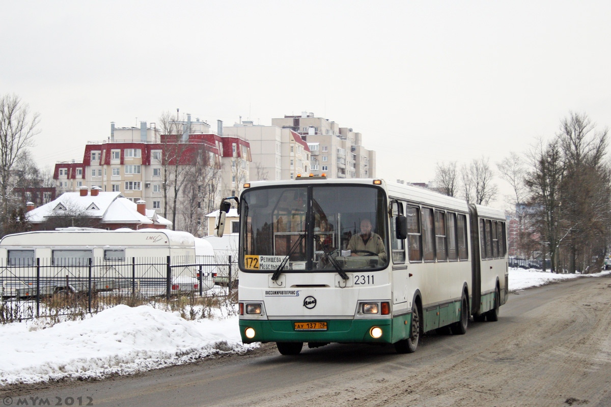 Sankt Petersburg, LiAZ-6212.00 Nr. 2311