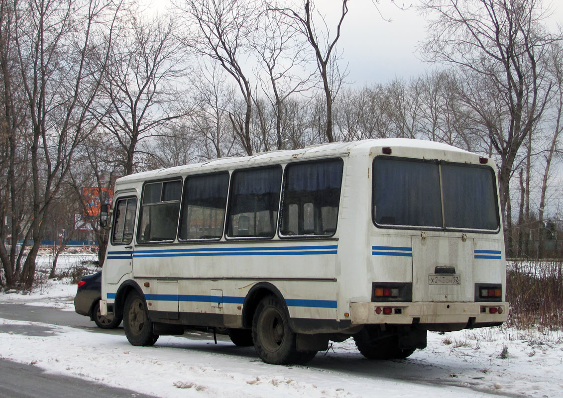 Нижегородская область, ПАЗ-3205-110 № Х 243 ОН 52