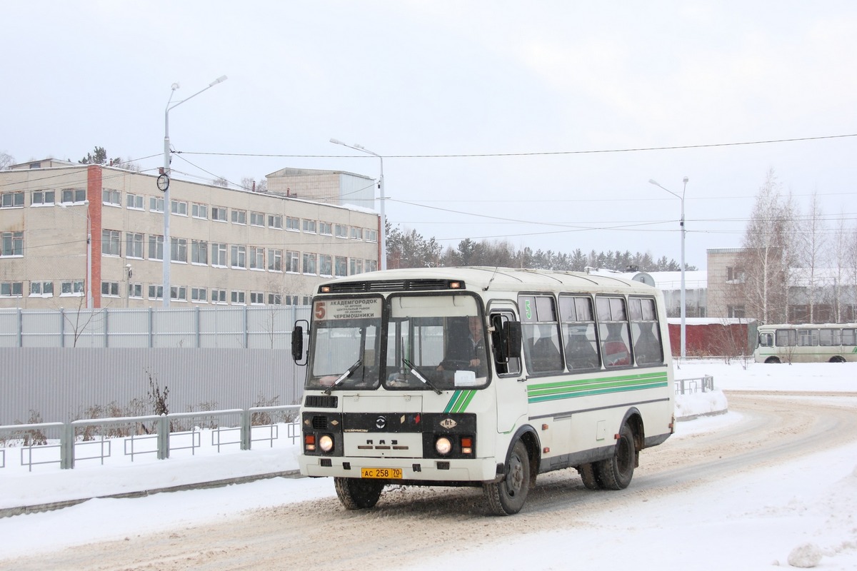 Томская область, ПАЗ-32051-110 № АС 258 70