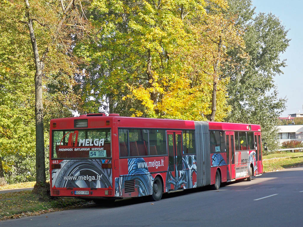 Литва, Mercedes-Benz O405G № 483