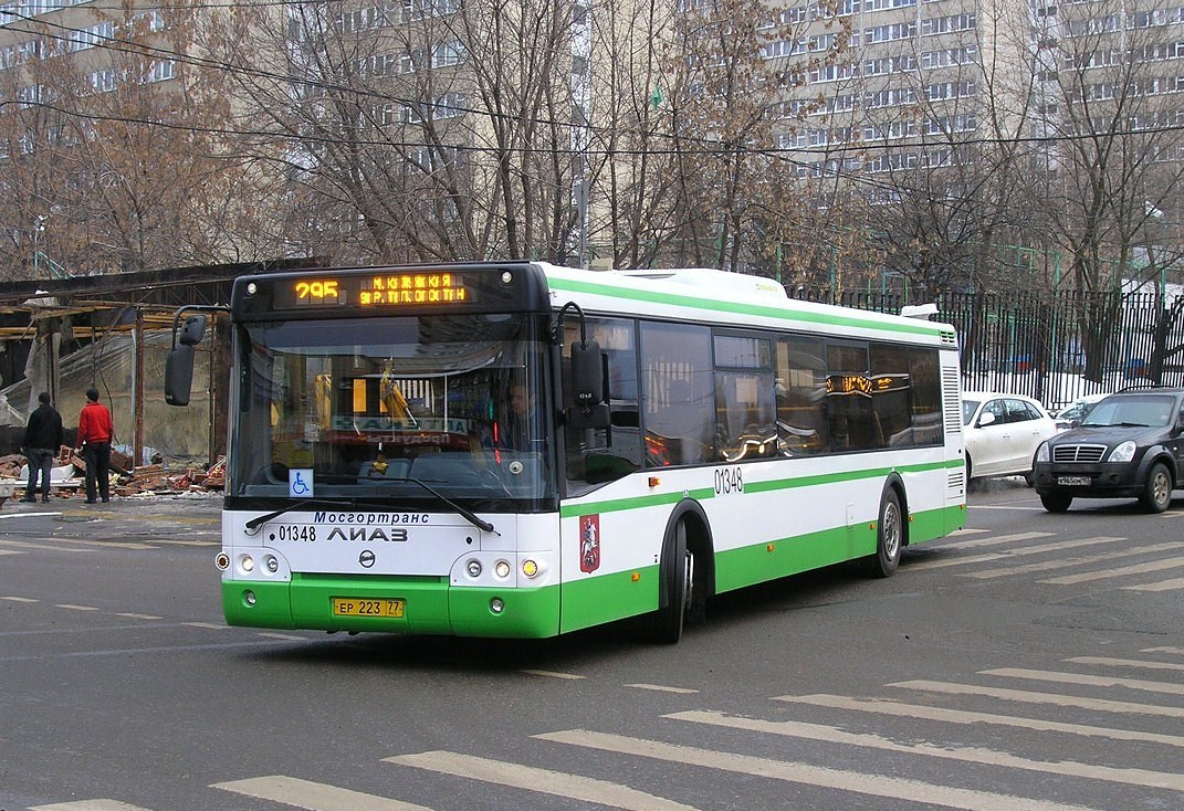 Moscow, LiAZ-5292.22 (2-2-2) # 01348