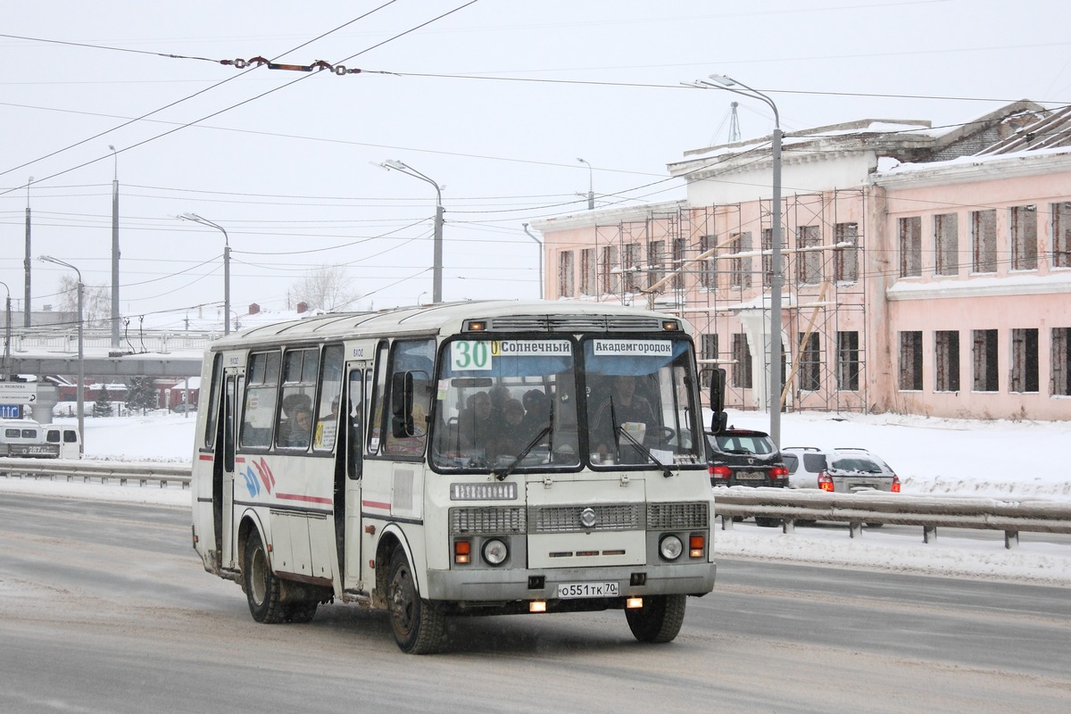 Томская область, ПАЗ-4234 № О 551 ТК 70