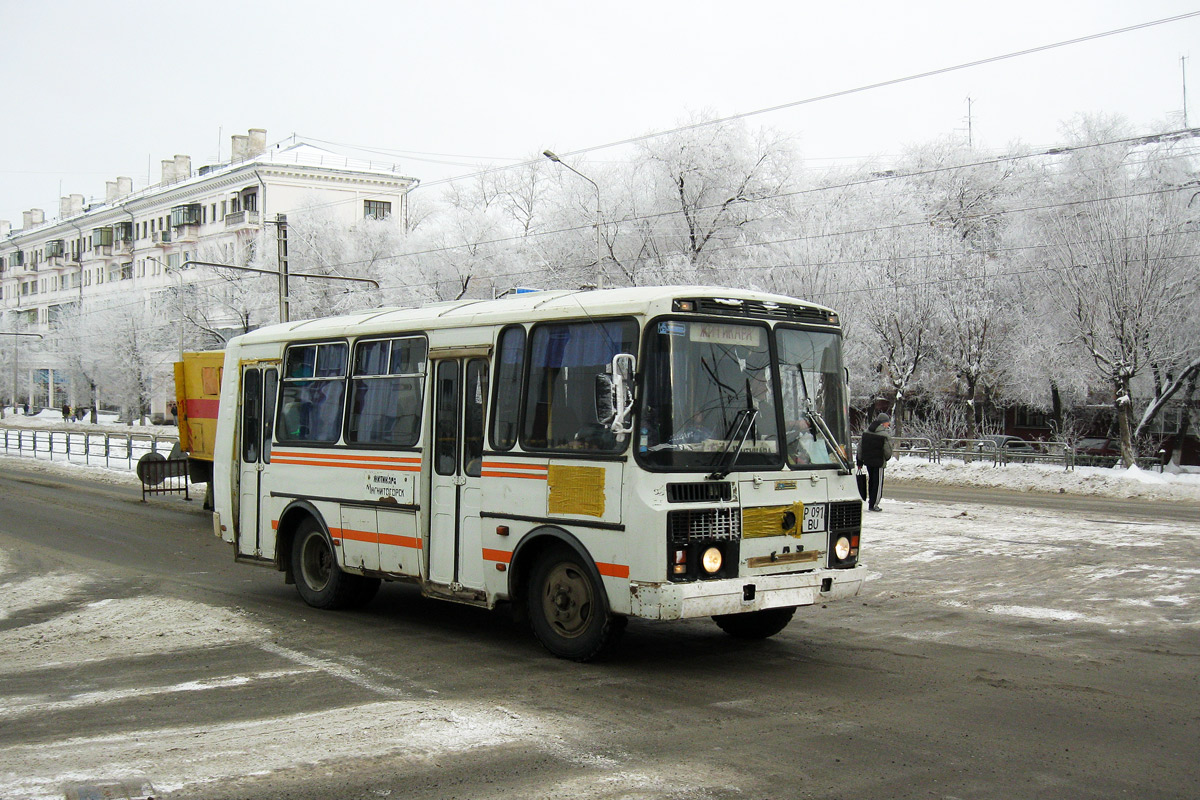 Костанайская область, ПАЗ-32054-50 № P 091 BU