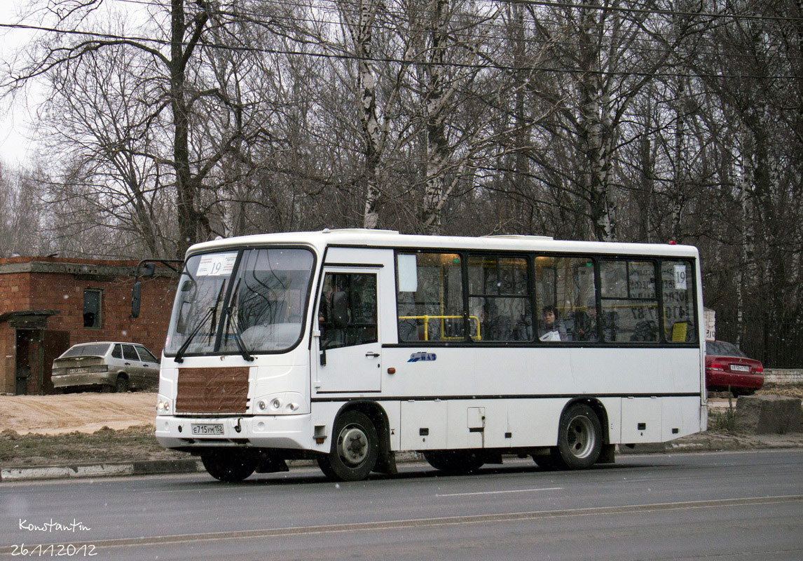 Нижегородская область, ПАЗ-320402-05 № Е 715 УМ 152