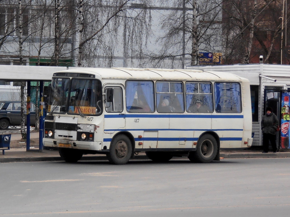 Псковская область, ПАЗ-32054-07 № 417