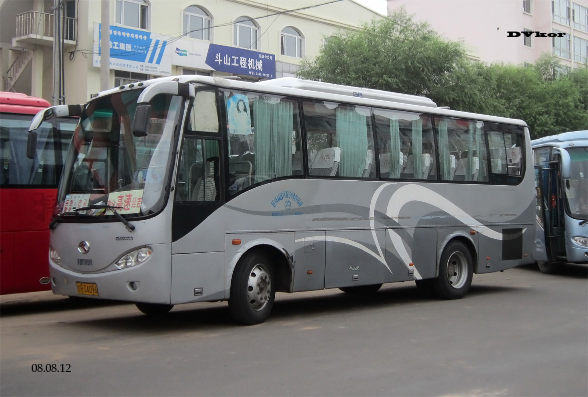 Китай, Higer KLQ6883Q (King Long) № 吉H 34096