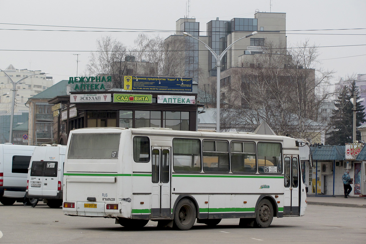 Пензенская область, ПАЗ-4230-03 № АХ 017 58