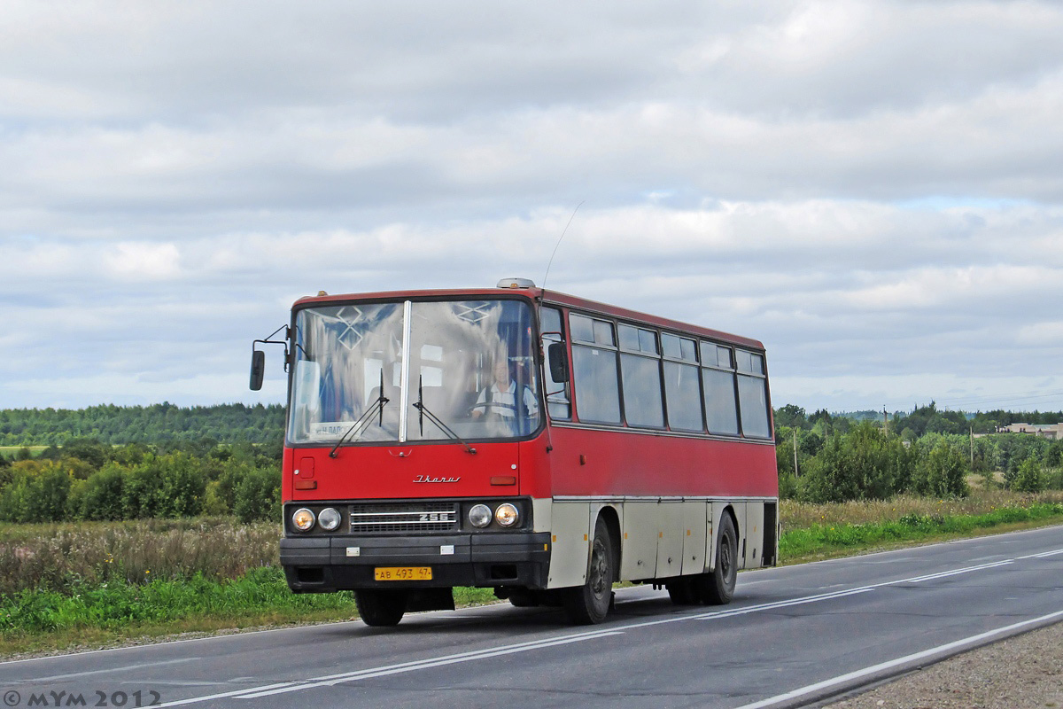 Ленинградская область, Ikarus 256.74 № АВ 493 47