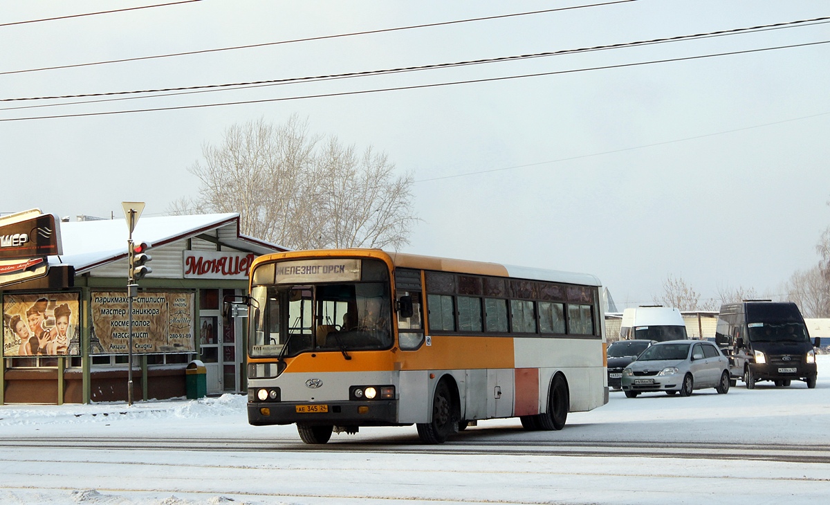 Красноярский край, Hyundai New Super AeroCity № АЕ 345 24