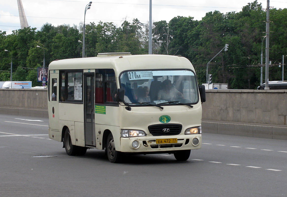Москва, Hyundai County SWB (ТагАЗ) № ЕА 472 77