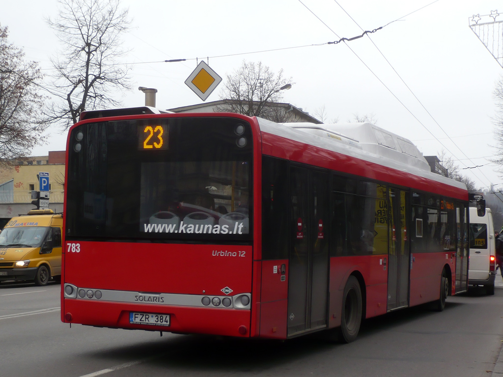 Литва, Solaris Urbino III 12 CNG № 783