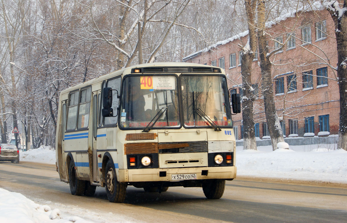 Кемеровская область - Кузбасс, ПАЗ-32054-07 № Х 529 СО 42