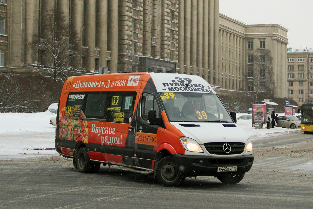 Санкт-Петербург, Луидор-22360C (MB Sprinter) № В 445 КХ 178