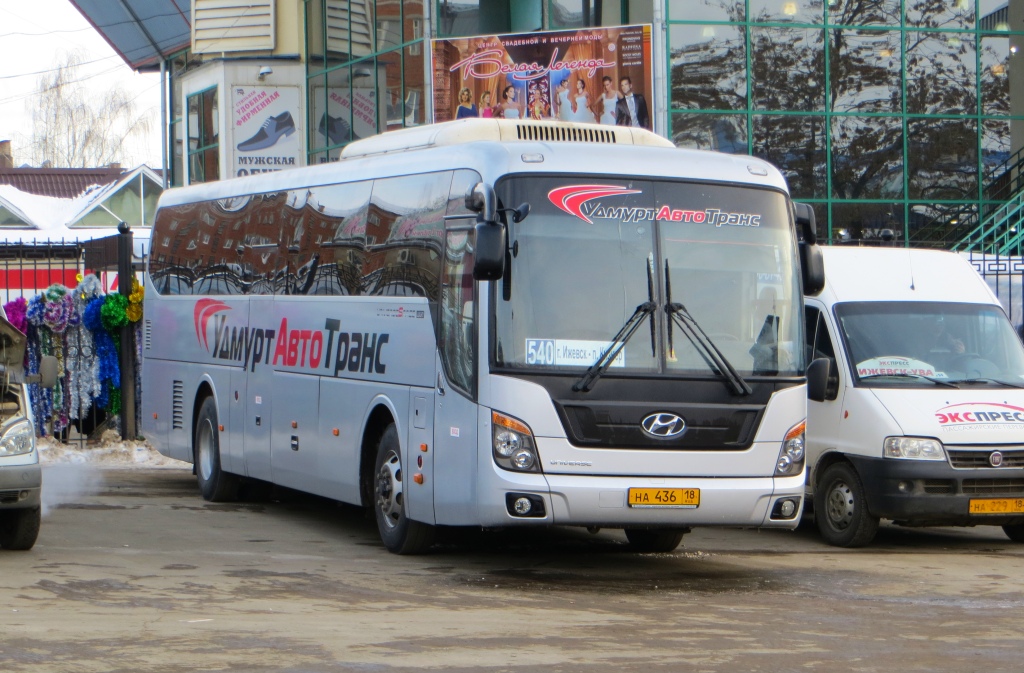 Удмуртия, Hyundai Universe Space Luxury № НА 436 18