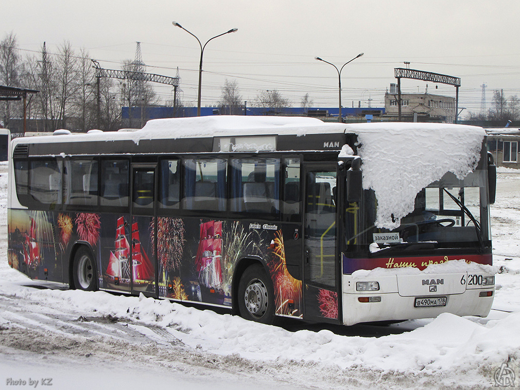 Санкт-Петербург, MAN A72 Lion's Classic SÜ283 № 6200