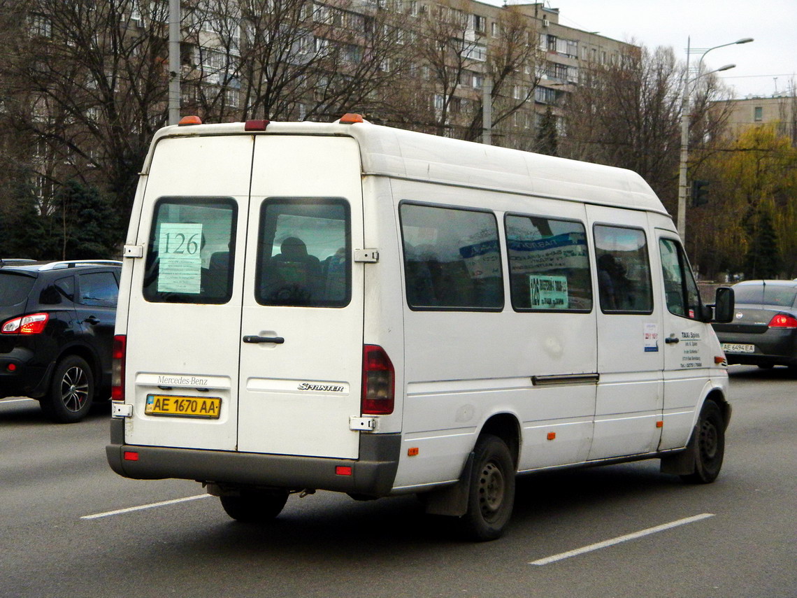 Днепропетровская область, Mercedes-Benz Sprinter W903 308CDI № AE 1670 AA