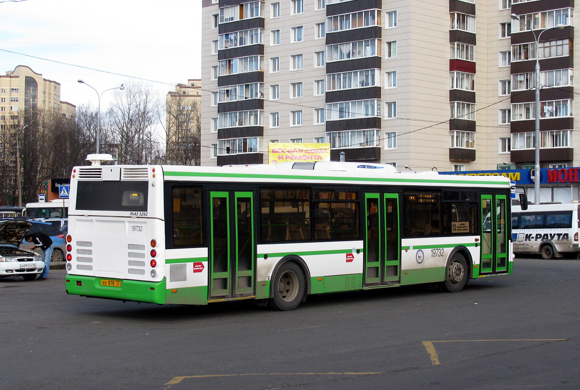 Москва, ЛиАЗ-5292.21 № 19732