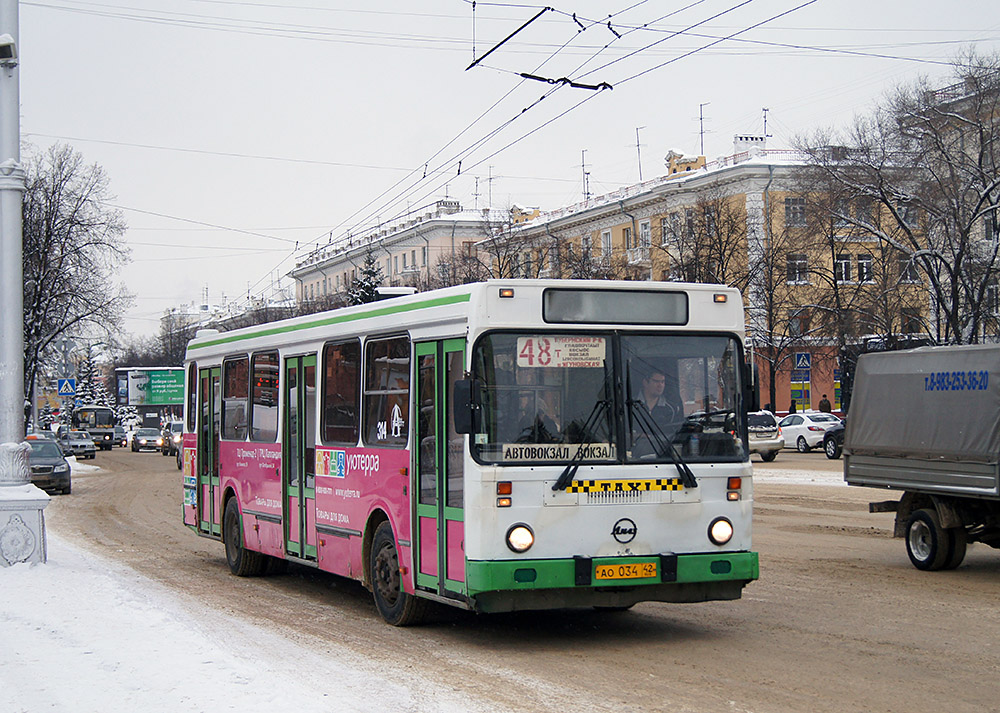 Obwód kemerowski - Kuzbas, LiAZ-5256.40 Nr 314