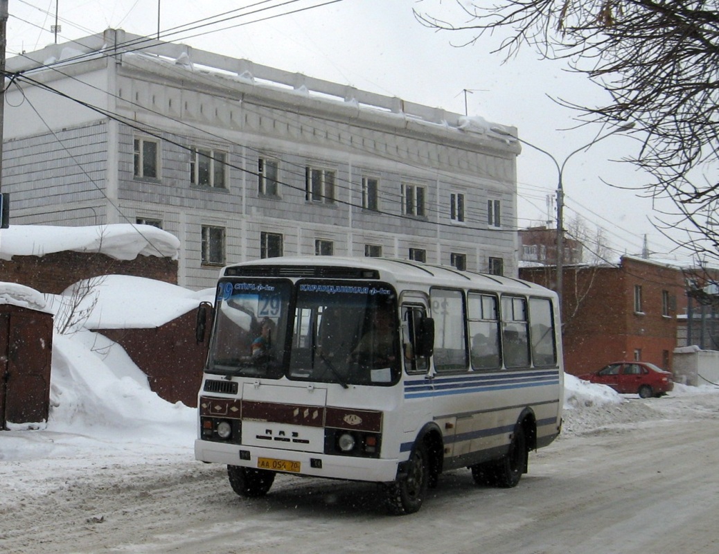 Томская область, ПАЗ-32054 № АА 054 70