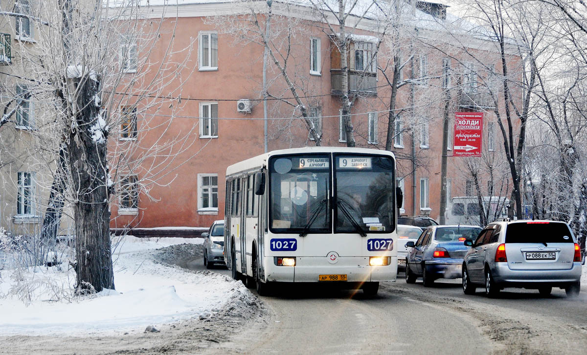 Омская область, Mercedes-Benz O345 № 1027