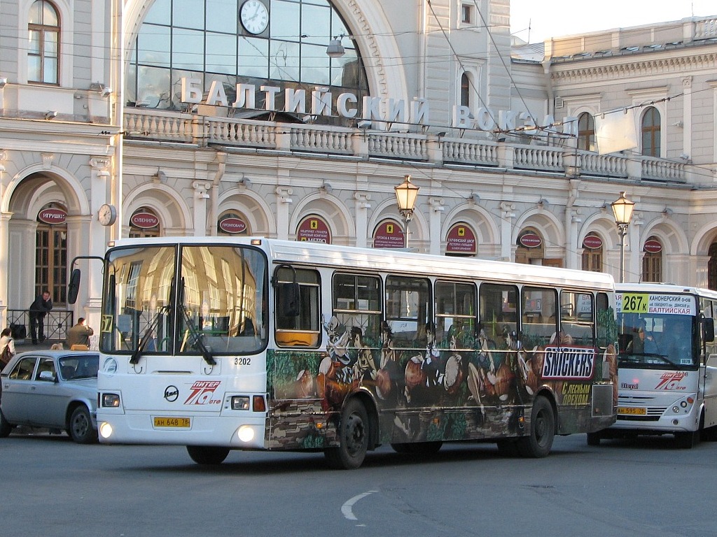 Санкт-Петербург, ЛиАЗ-5256.26 № 3202