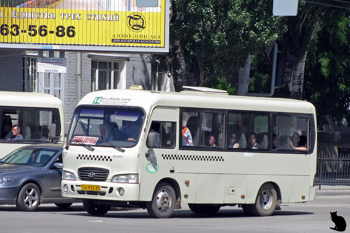 Ростовская область, Hyundai County SWB C08 (РЗГА) № 077