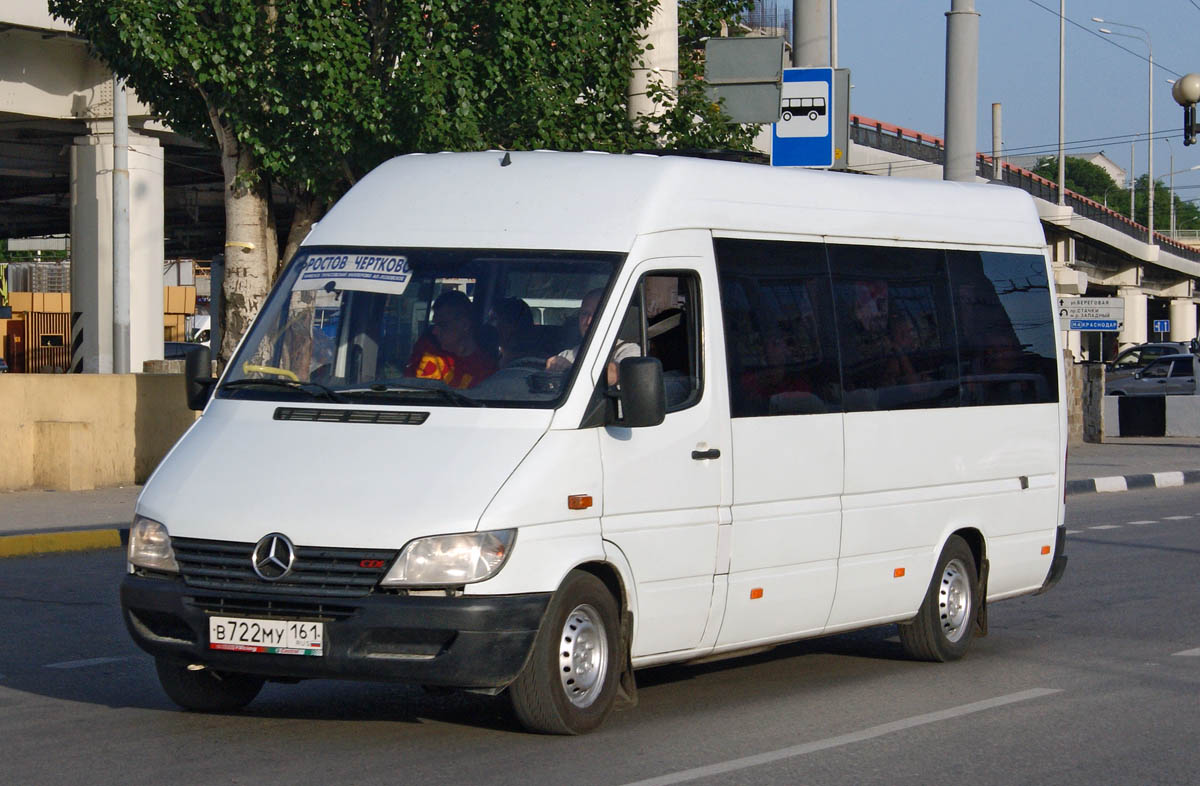 Ростовская область, Mercedes-Benz Sprinter W903 313CDI № В 722 МУ 161