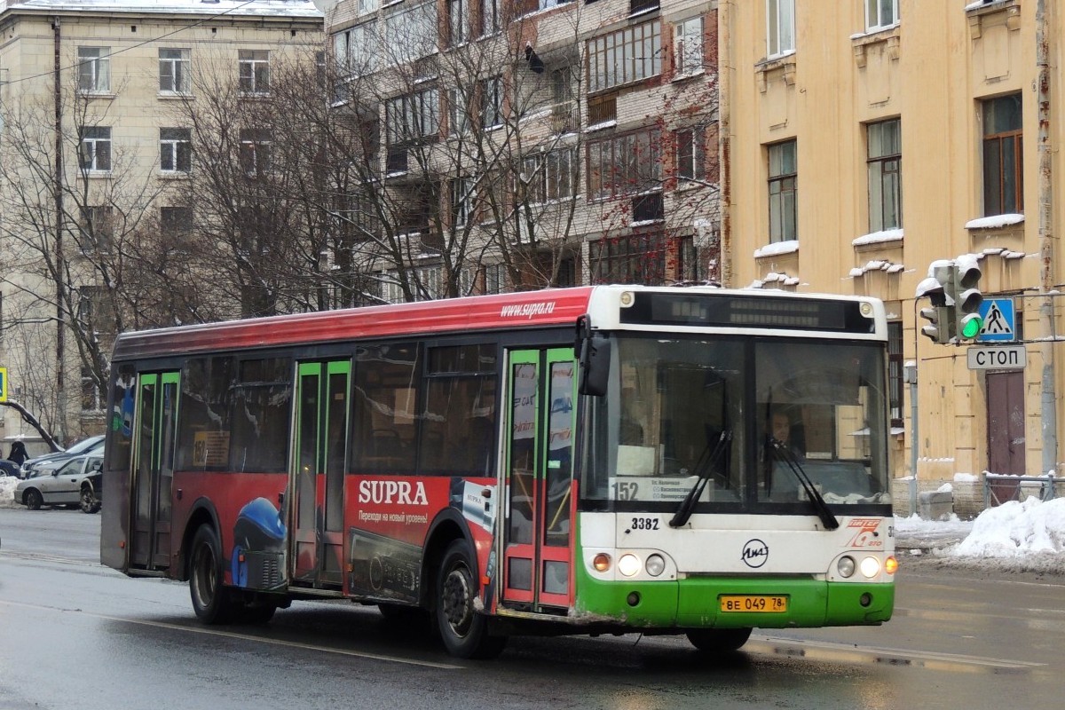 Sankt Petersburg, LiAZ-5292.20 Nr. 3382