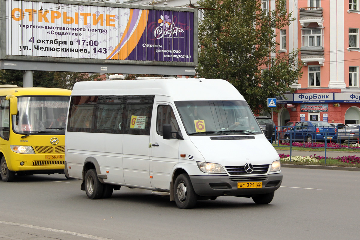 Алтайский край, Mercedes-Benz Sprinter W901–905 № АС 321 22