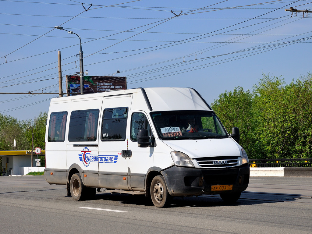Тульская область, Авто Вектор 4520 (IVECO Daily) № АР 003 71