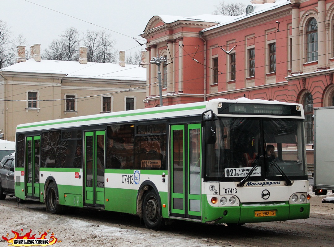 Москва, ЛиАЗ-5292.20 № 07413