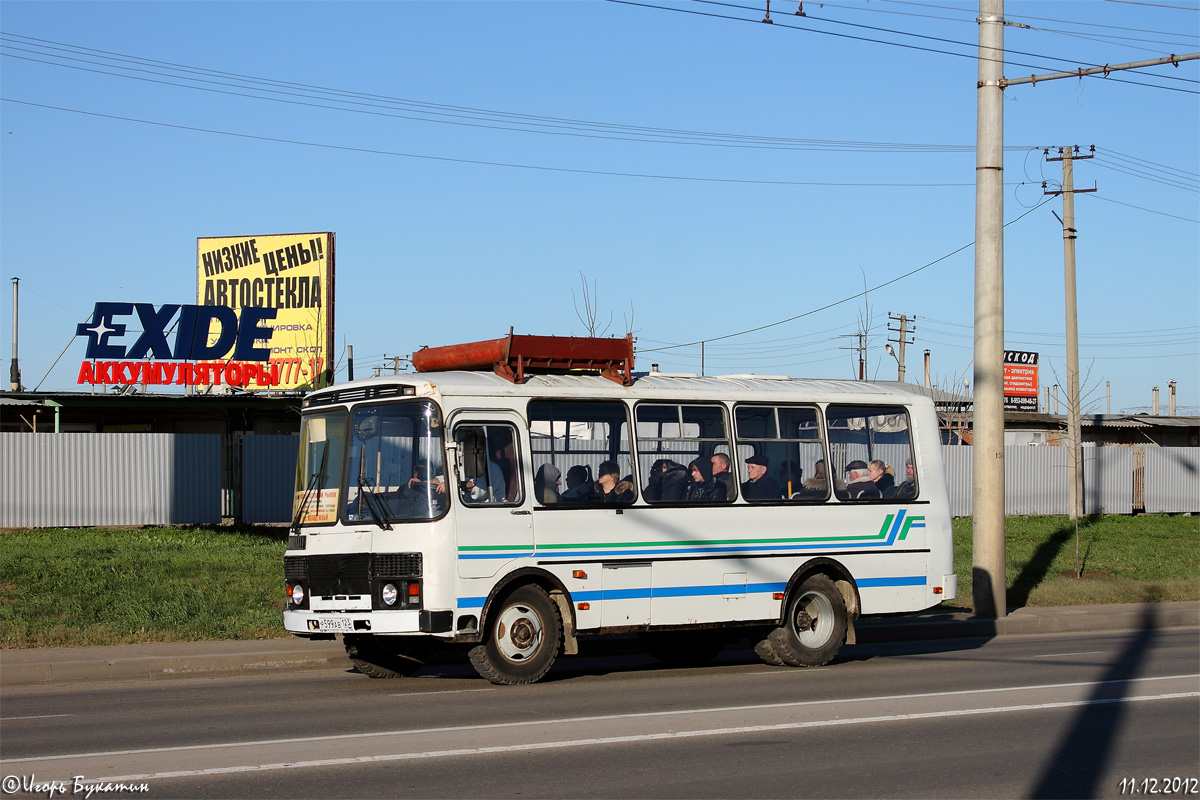 Краснодарский край, ПАЗ-3205-110 № Р 599 АВ 123