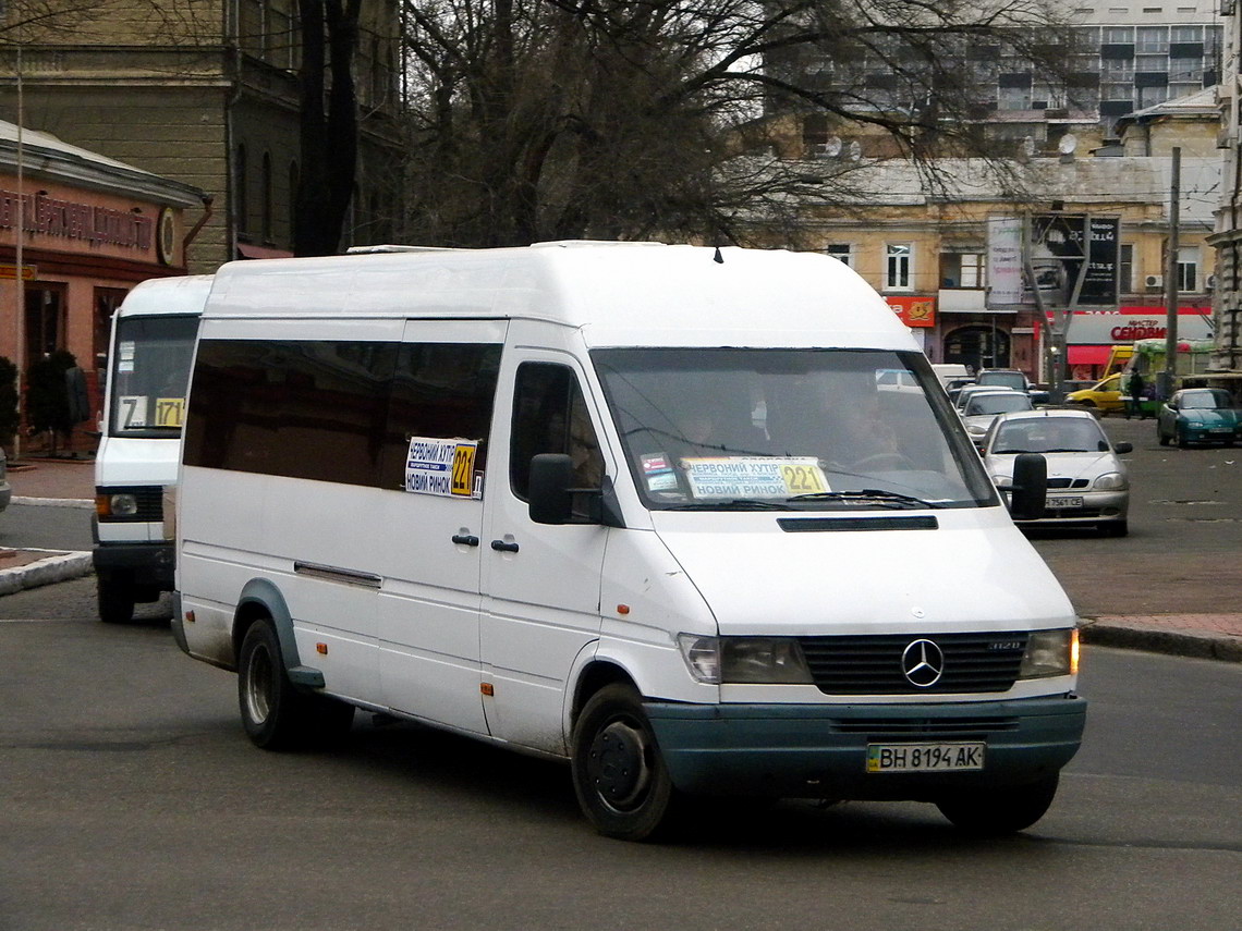 Одесская область, Mercedes-Benz Sprinter W904 412D № BH 8194 AK