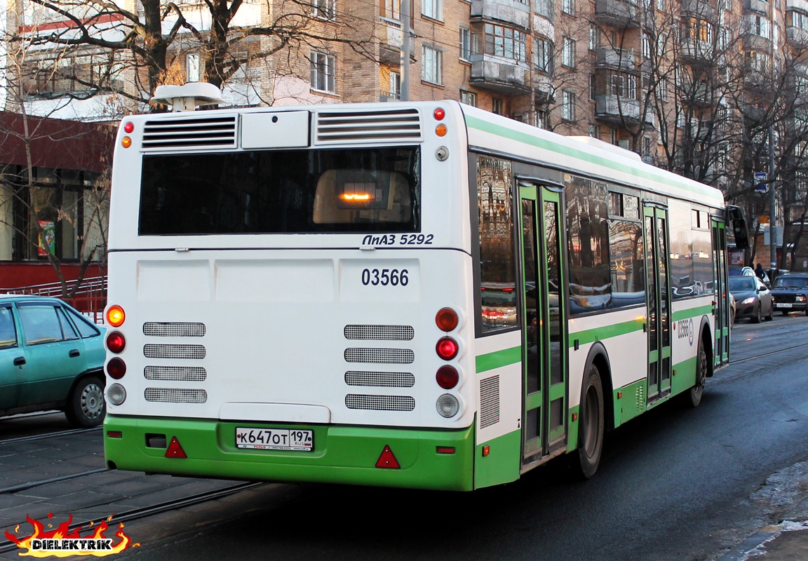 Moscow, LiAZ-5292.21 # 03566