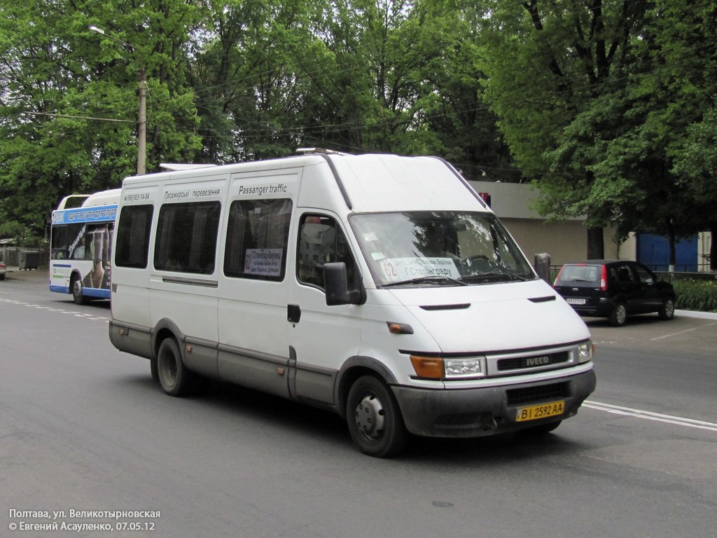 Полтавская область, IVECO Daily 35S13 № BI 2592 AA