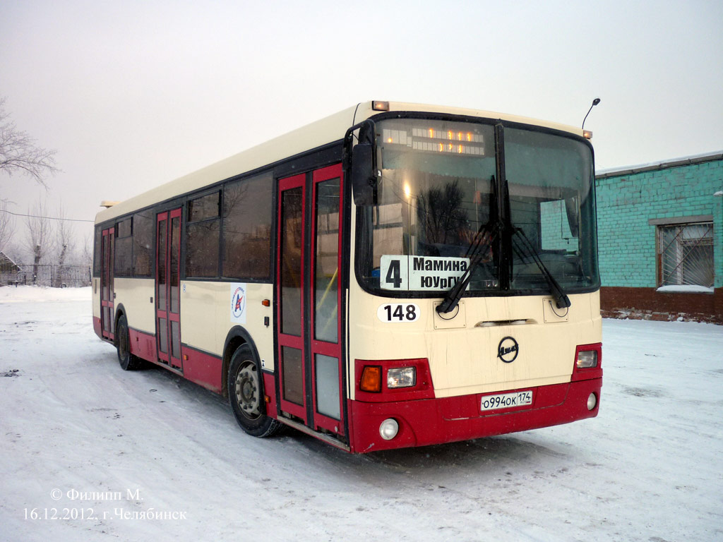 Челябинская область, ЛиАЗ-5256.53 № 5822