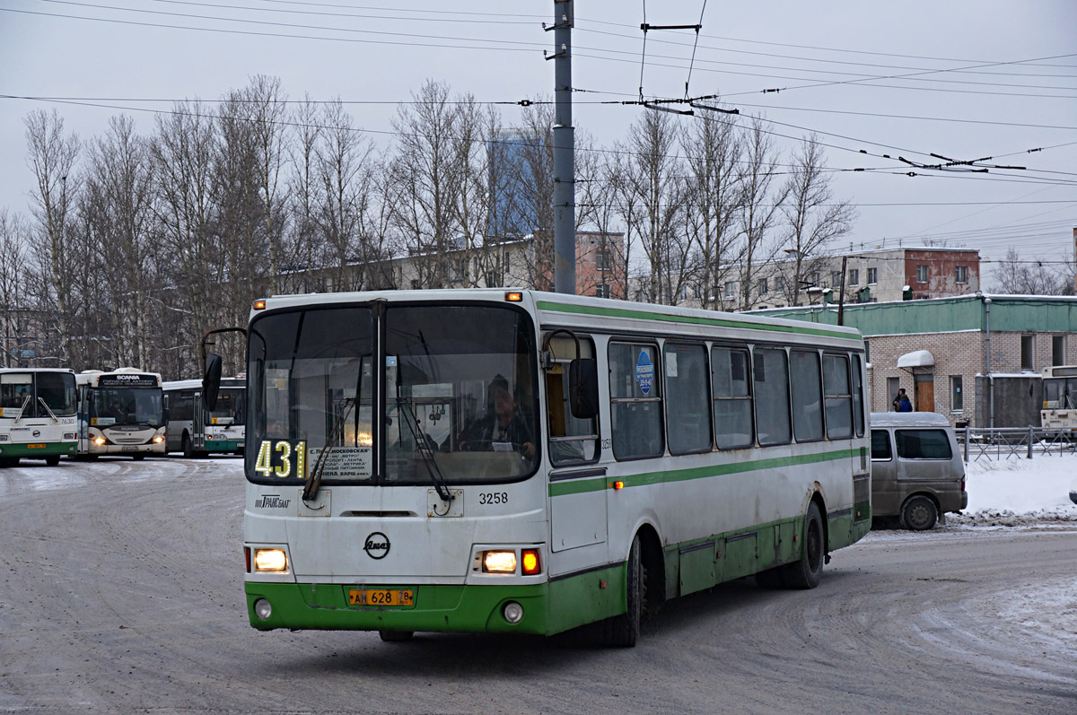 Ленинградская область, ЛиАЗ-5256.25 № 3258