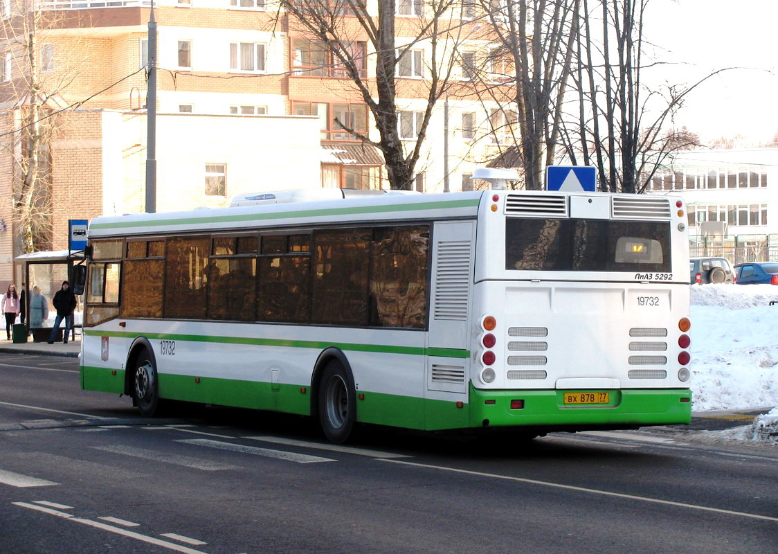 Москва, ЛиАЗ-5292.21 № 19732