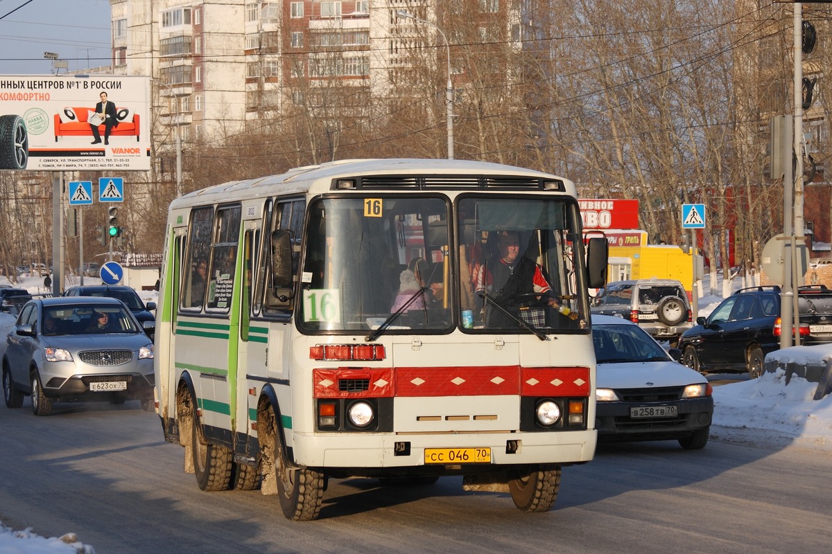 Томская область, ПАЗ-32054 № СС 046 70