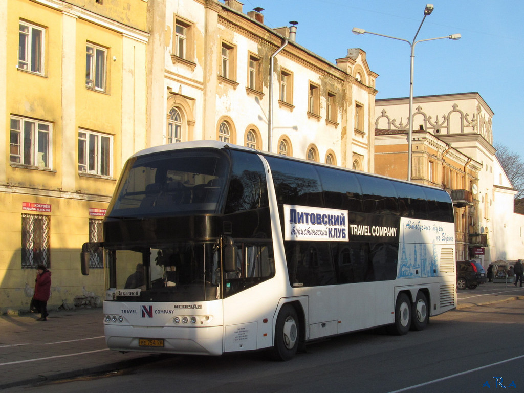 Санкт-Петербург, Neoplan PB1 N1122/3C Skyliner C № ВЕ 754 78